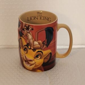 Disney The Lion King Ceramic Mug - Yellow & Orange